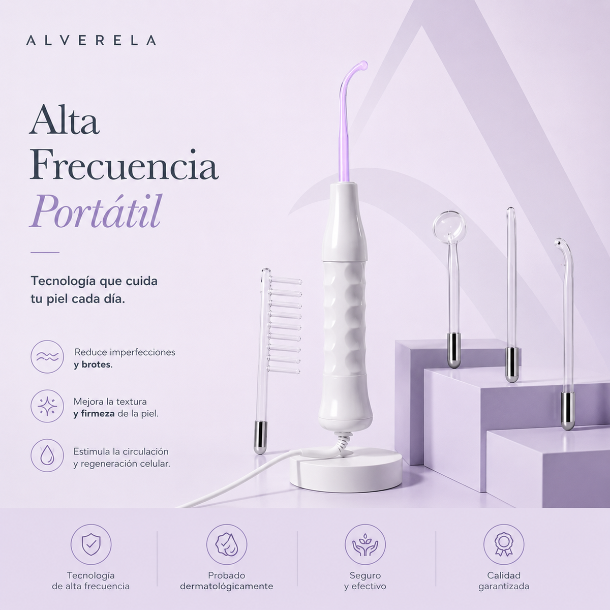 LUMÉ™ Sistema portátil de cuidado facial y capilar